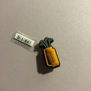 CROCS Yellow Golf Bag & Club Charm